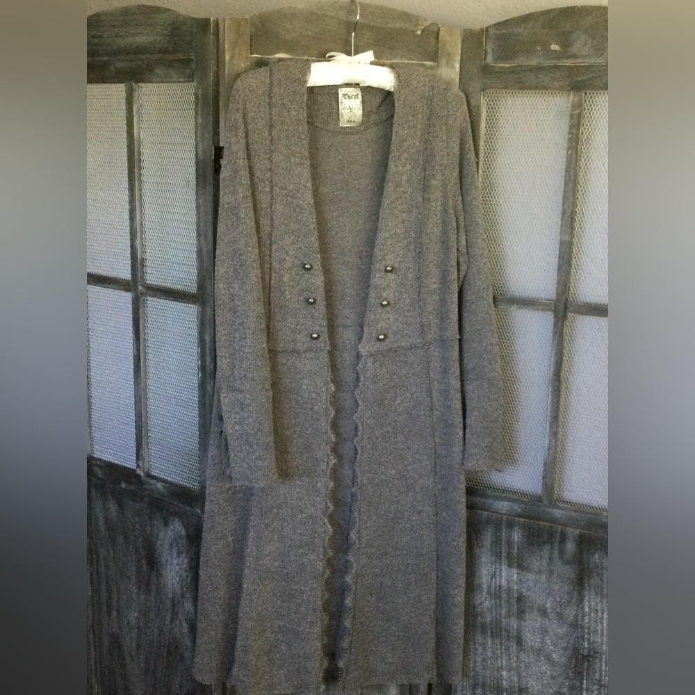 Vocal large duster cardigan